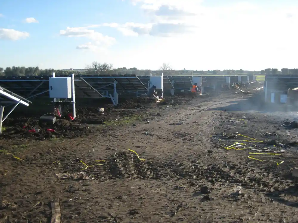 Completamento installazione fotovoltaico