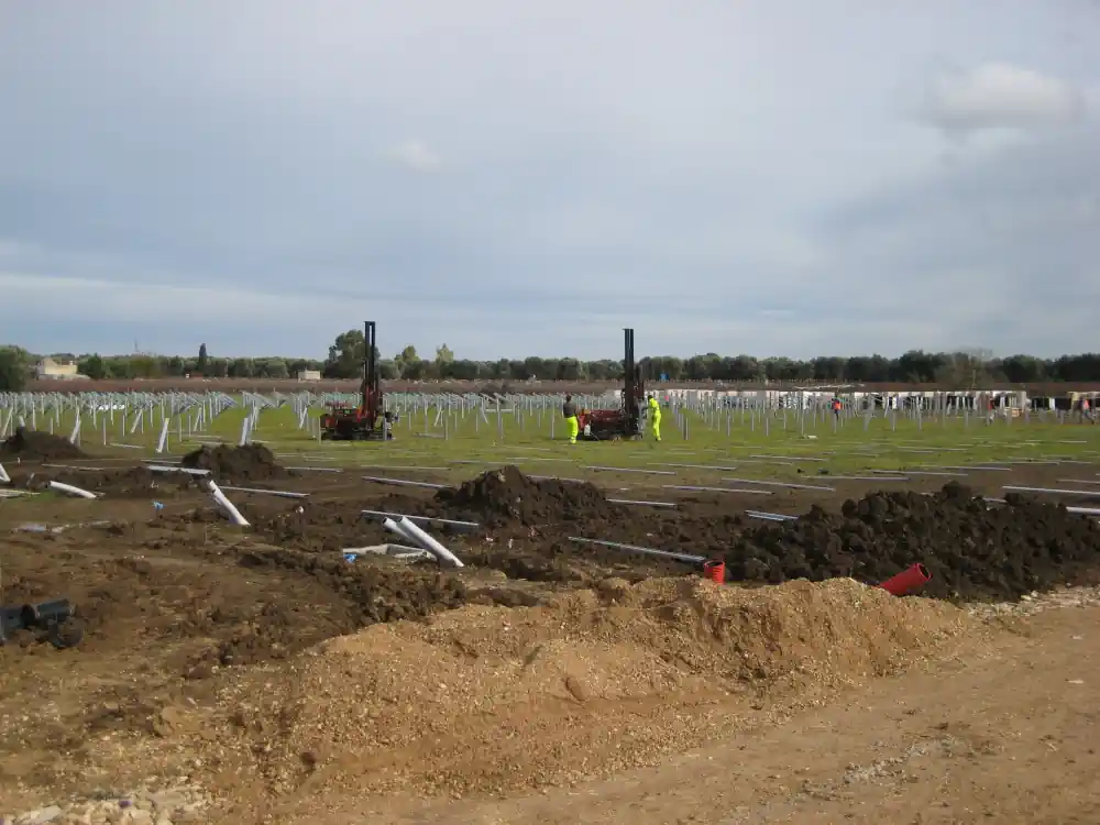 Installazione tracker solare